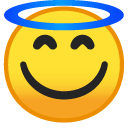 emoji u1f607